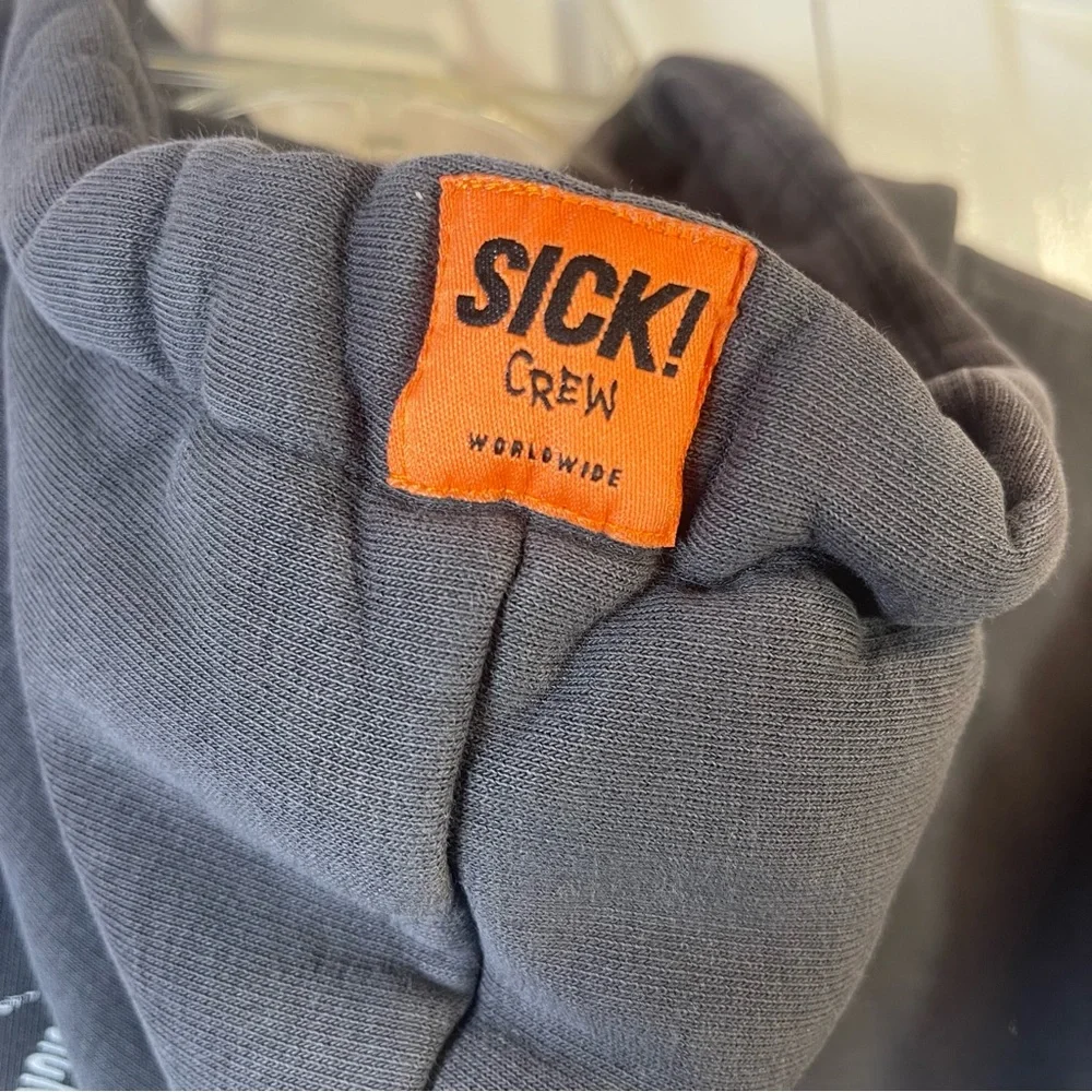 Sick Crew Gray Hoodie Fabio Wibmer Youth 140?‎ P19